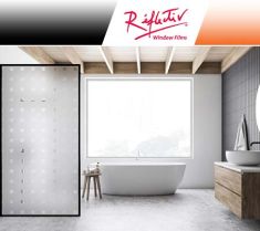 Pellicola smerigliata quadrati trasparenti