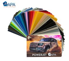 Mazzetta colori APA PowerJet wrapping film pellicola adesiva