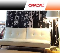 Pellicola stampa breve durata Orajet 3164 bianco con adesivo grigio