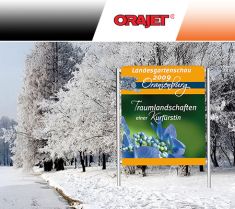 Pellicola stampa digitale Oracal Orajet bianco lucido 152cm